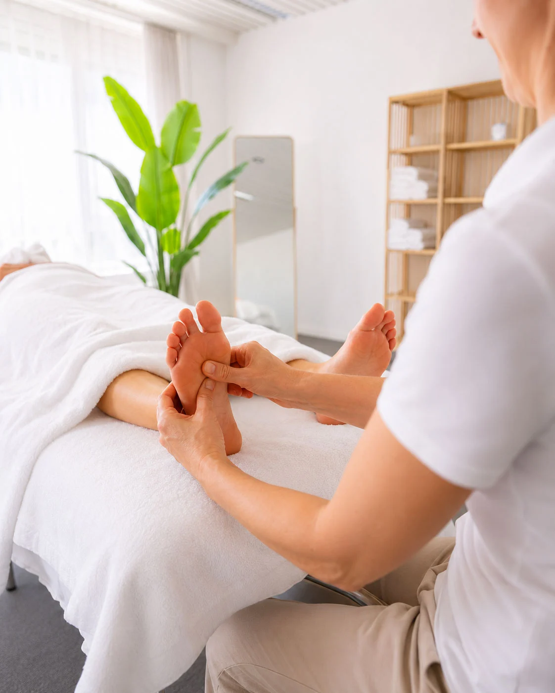 Fussreflexzonenmassage für Lenzburg – Praxis am Bahnhofweg 17